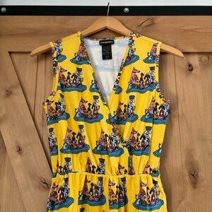 NOOWORKS Sonny Suit Yellow Size Large Dog Novelty Print